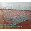 Folding storage cage